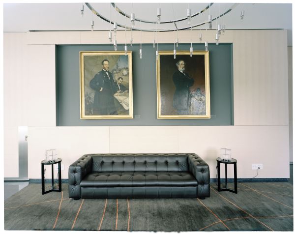 Frank Buchser, General William Tecumseh Sherman, 1869, und Frank Buchser, General Lee, 1869, beide Öl auf Leinwand, Schweizer Botschaft Washington © Fotografie BAK / Joël Tettamanti